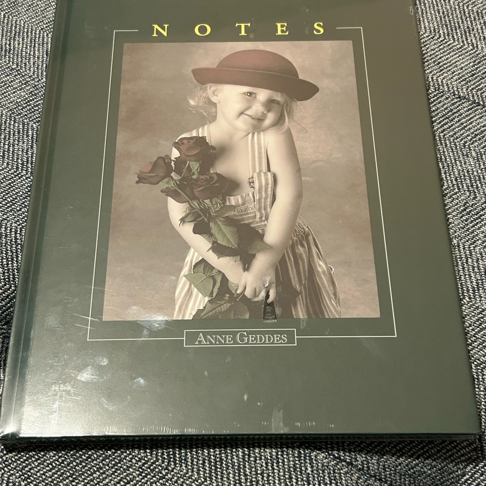 Anne Geddes Notes Journal- Blank Pages- in original shrink wrap